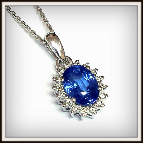 Sapphire Pendant