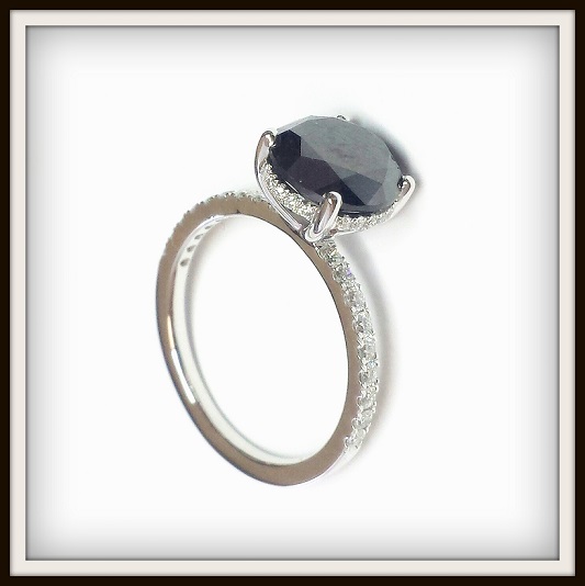 Black Diamond Ring
