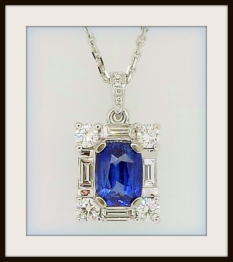 Sapphire Pendant