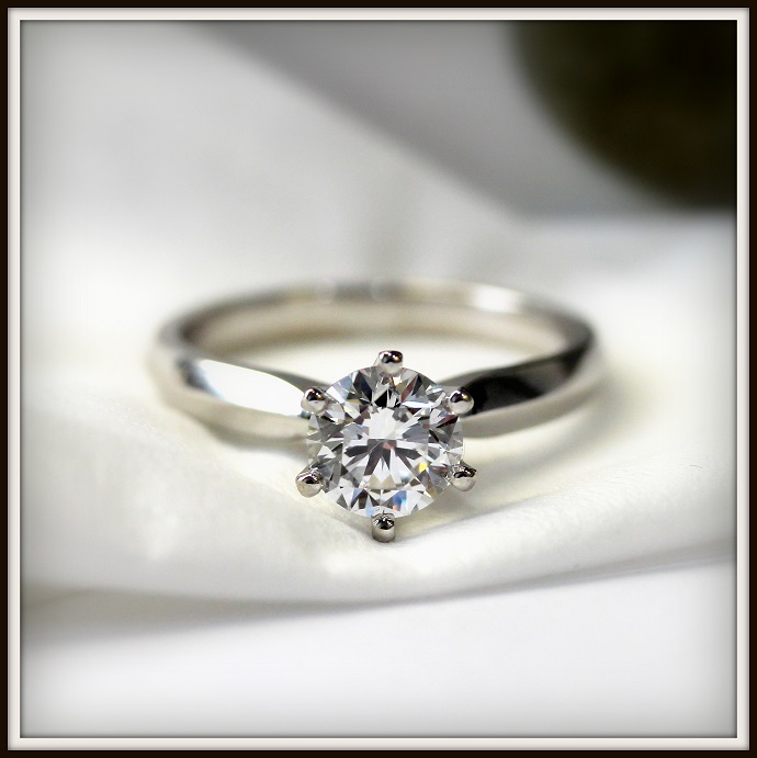 1.00ct D VS2 Round Brilliant Cut Custom Solitaire Torres Jewel co Melbourne