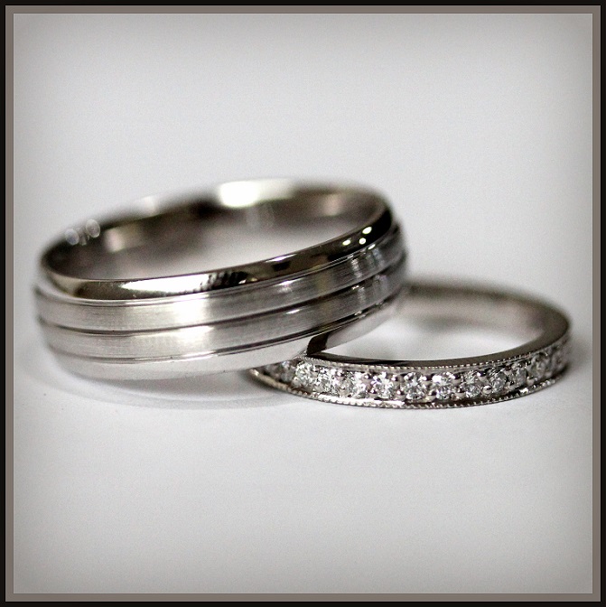 Torres Jewel Co White Gold Wedding bands 3