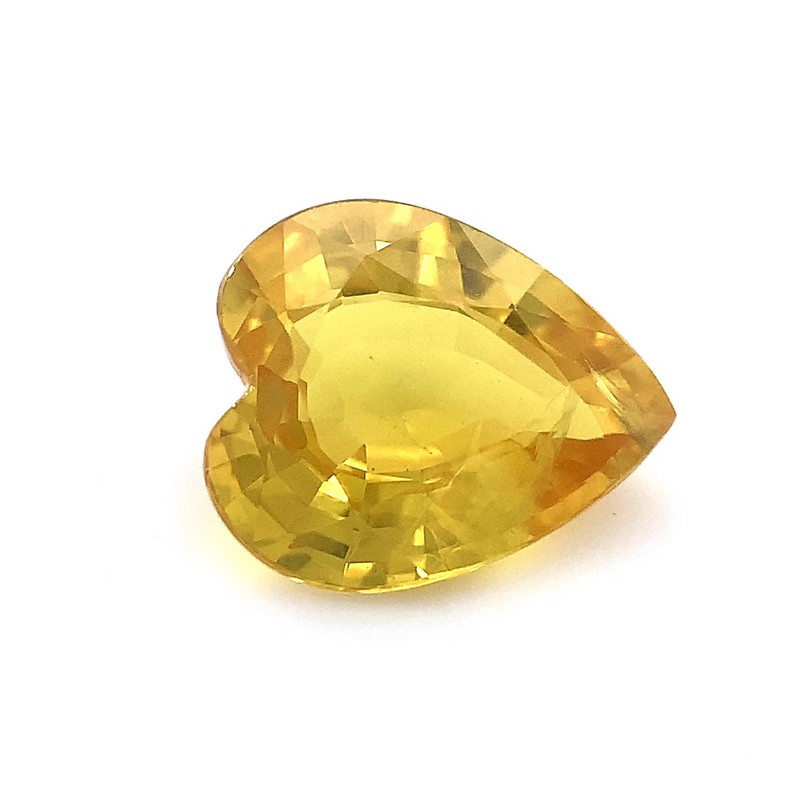 0.50 Carat Orange Sapphire Solitaire Ring in 14k Yellow Gold | Jessup's of  Melbourne