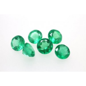 0.13ct Round Emerald. 3.80x3.80x2.25 - Torres Jewel Co.