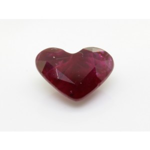 0.70ct Heart Ruby. 6.70x4.80x2.40 - Torres Jewel Co.